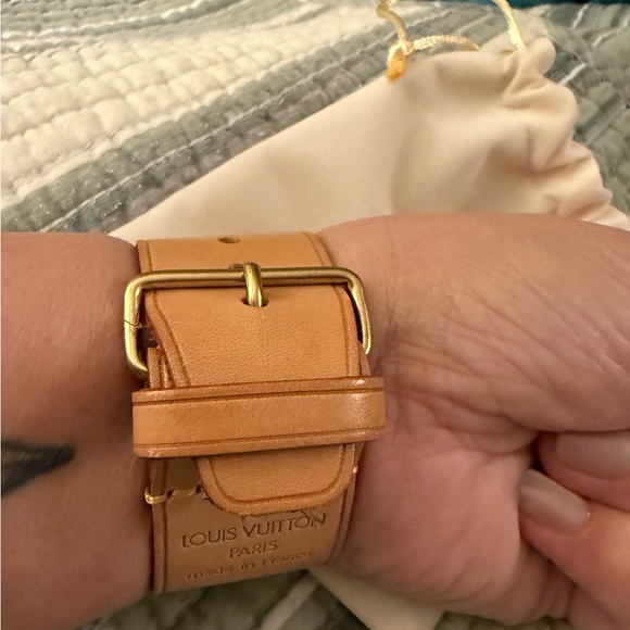 Authentic Louis Vuitton Vachetta Light Brown Leather Strap - Picture 6 of 6